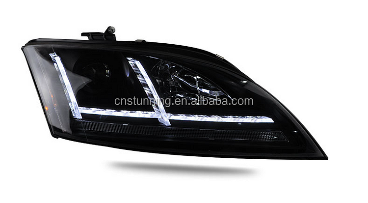 ITN Auto Hot sale Fashion Upgrade LED DRL dynamic turn light HID Xenon headlamp headlight For audi TT 2006-2012 head light lamp assembly itunning ITN Auto