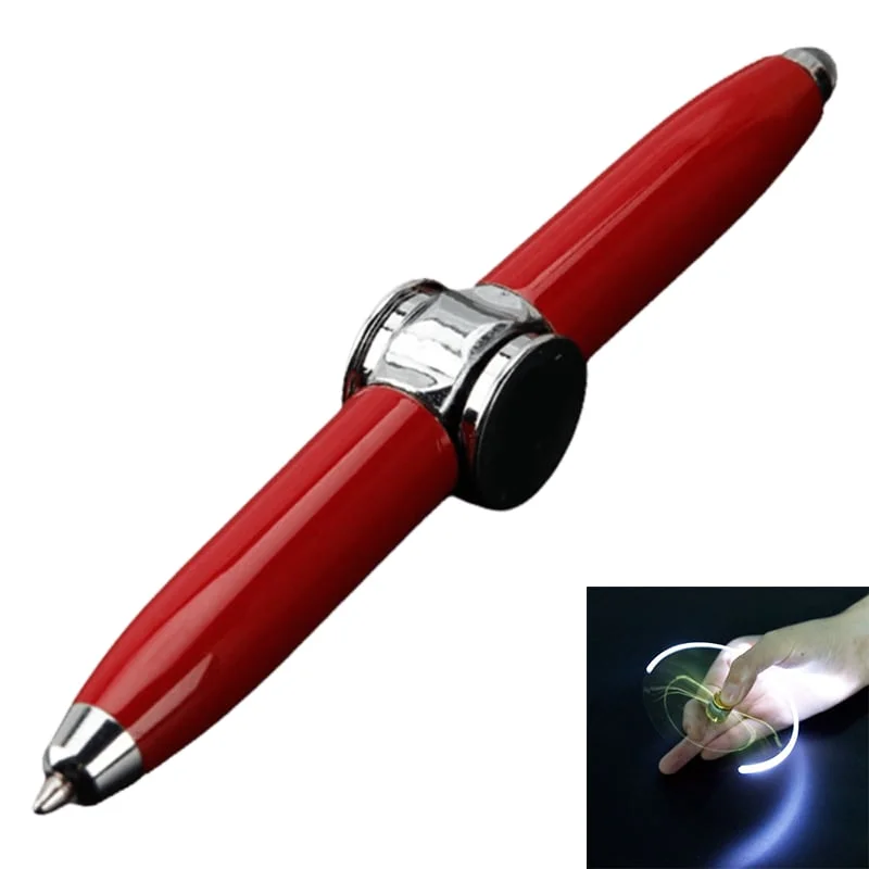 🔥 LED light gyro Fidget pen