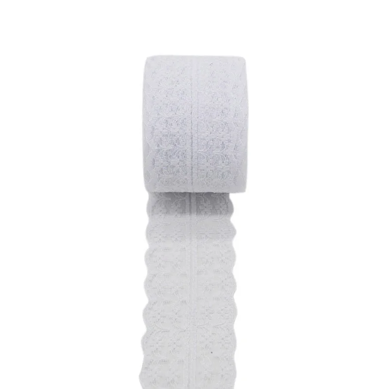 10m/lot 4.5cm Lace Ribbon Lace Trim Fabric Rustic Wedding Decoration Handcrafted Embroidered Sewing Clothes Dress DIY Material