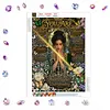 Forest Prayer Lady Special Shaped 5D DIY Partial Drill Diamond Painting Kits for Adults Beginners Home Decor Diamond Dots Paintings Diamond Art Kit 11.81x15.75inch