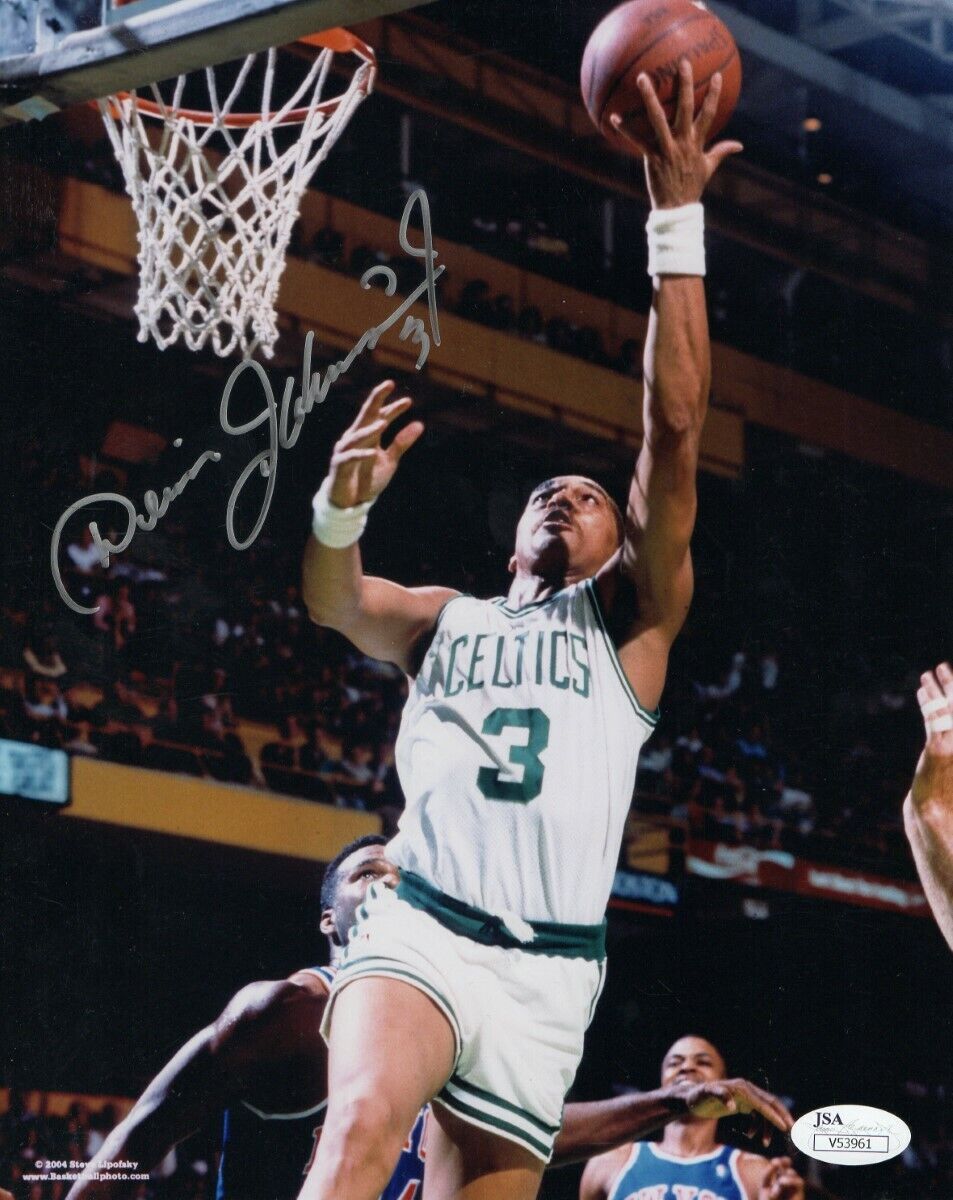 Dennis Johnson Signed Autographed 8X10 Photo Poster painting Boston Celtics JSA V53961