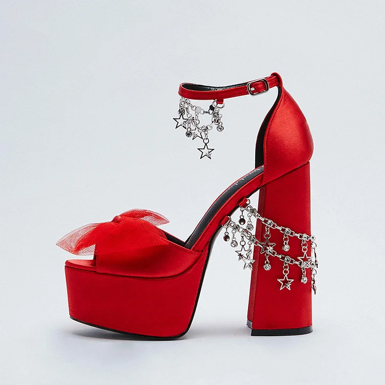 Ankle Strap Peep Toe Sandal Shoe with 3-inch Heel 4-colors – RedNeckWear