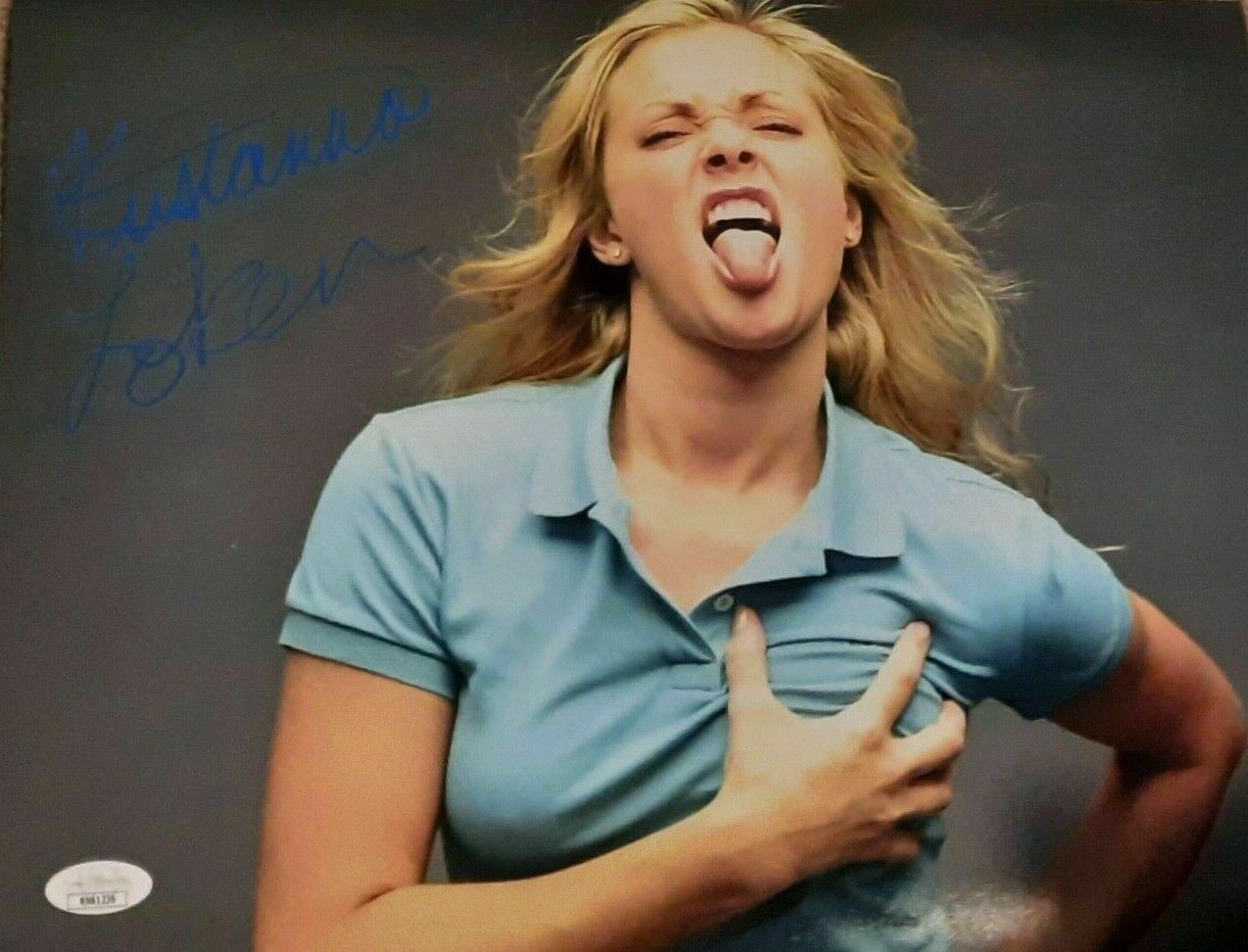 KRISTANNA LOKEN Autograph Signed 11x14 Photo Poster painting JSA NN61236 Terminator L Word Maxim