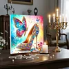 Framed Diamond Painting - Special Shaped - High Heel (25x25cm)
