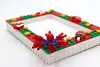 Chirstmas DIY Building Block Photo Frame Kit,Creative Handmade Assembled Photo Frame Handmade Craft Gift Home Tabletop Display Decor
