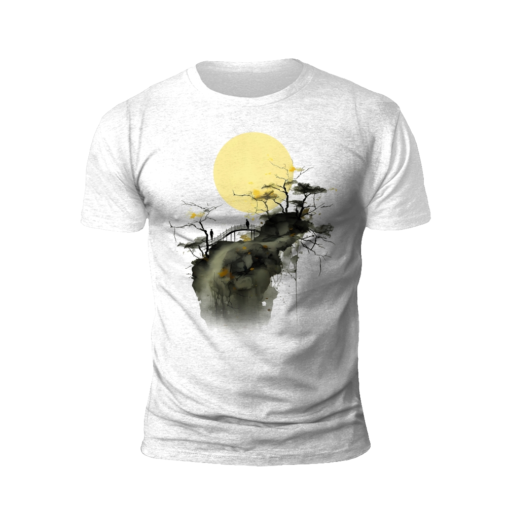Sunset Bridge Silhouette T-Shirt