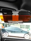 Car Sun Visor Anti-Dazzle Adjustable Sun Blocker Fold Flip Down Clear View Visor