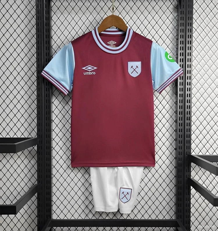 24/25 Kids West Ham United Home Jersey 1:1 Thai Quality