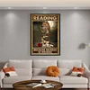 Reading Because Murder Is Wrong-11CT Stamped Cross Stitch 40*60cm(Big Size)