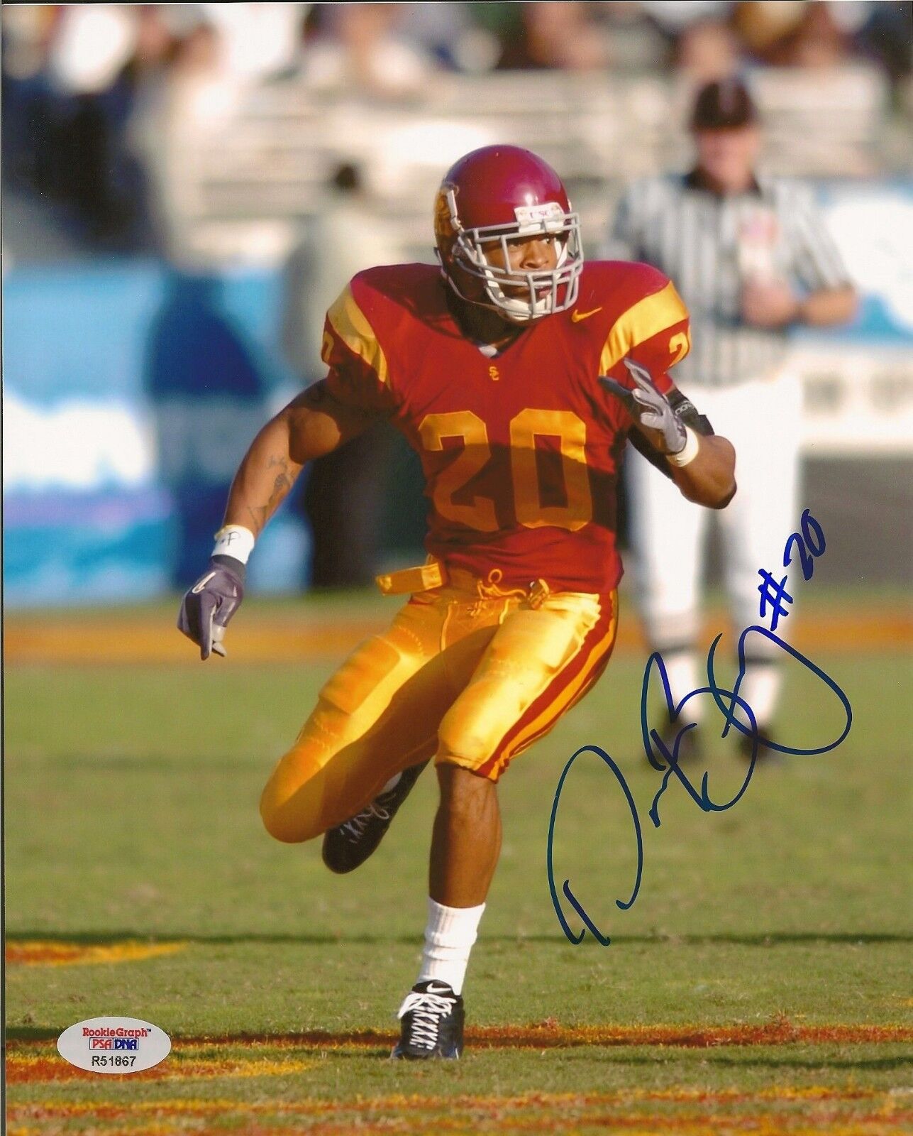 Darnell Bing Signed USC Trojans 8x10 Photo Poster painting PSA/DNA COA Picture Autograph 2003-04