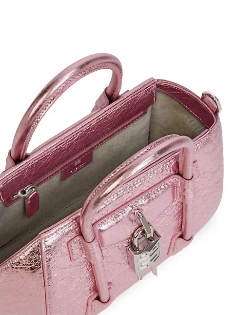 Givenchy Mini Antigona Lock Bag in Laminated Leather 4.9 out of 5 Customer Rating