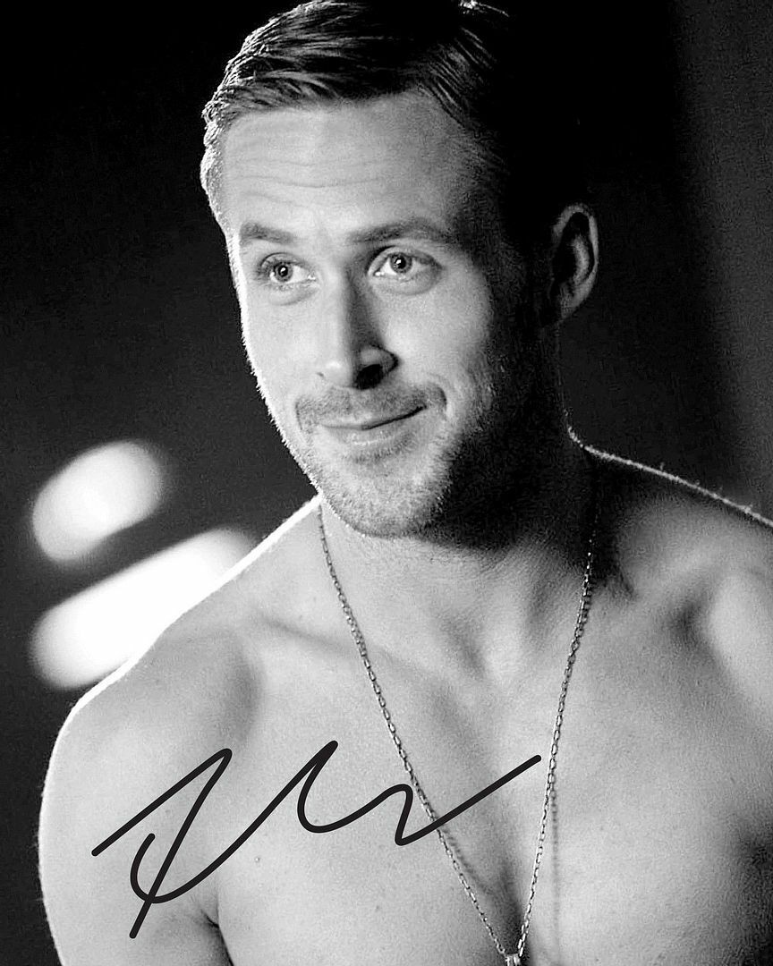 Ryan Gosling Autograph Signed Photo Poster painting Print