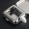 Mini Metal Ashtray Portable Small Ashtray Outdoor Portable Pocket Ashtray Creative Car Smoking Accessories