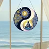 Acryl Yin Yang Diagramm der Sonne und des Mondes - 5d DIY Handwerk Anh&auml;nger