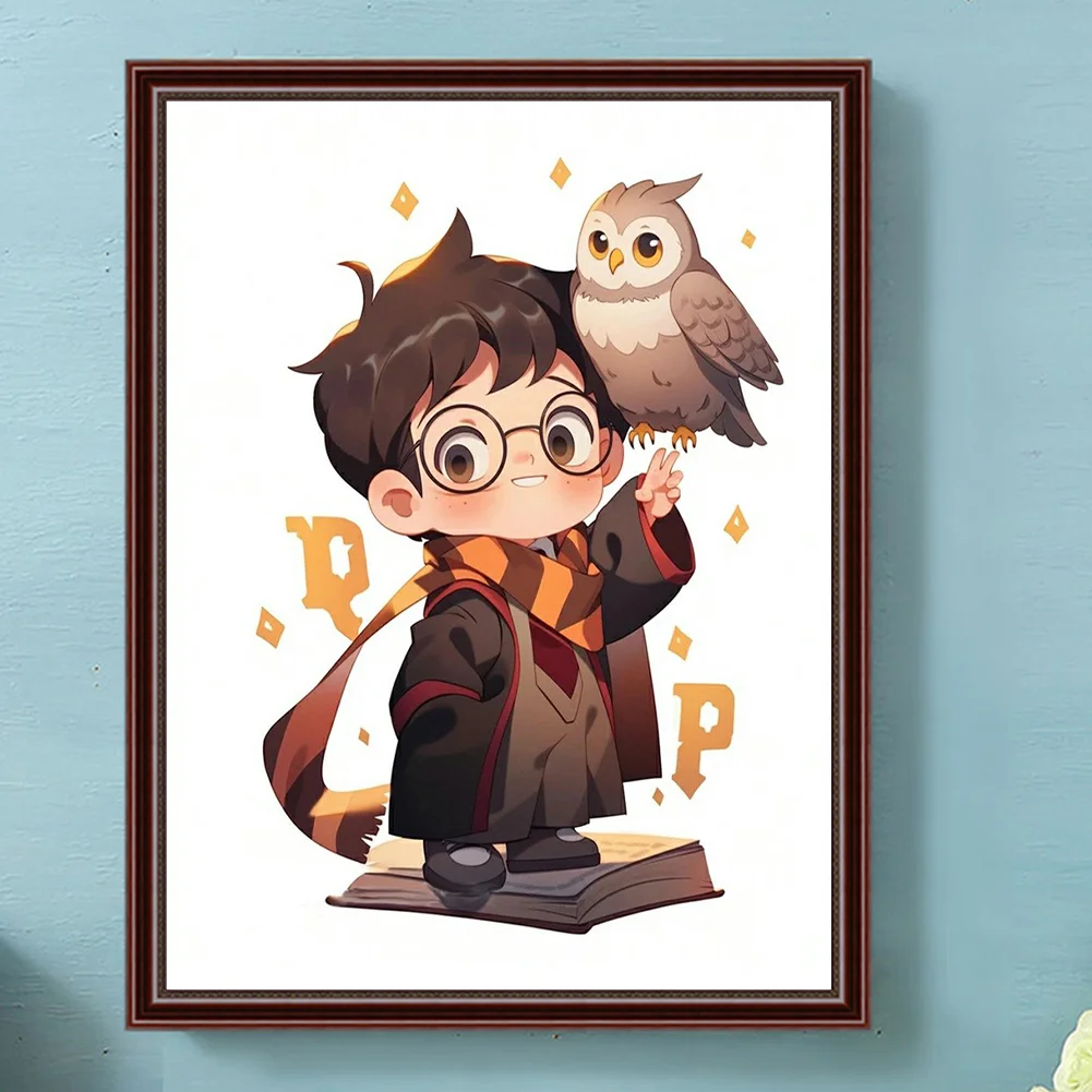 Diamond Painting - Full Round Drill - Harry Potter(Canvas|30*40cm)