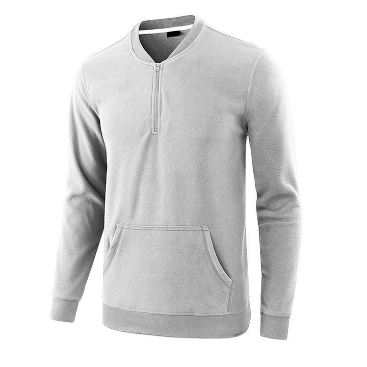 Men's Baseball Hooded Fleece Sweatshirt