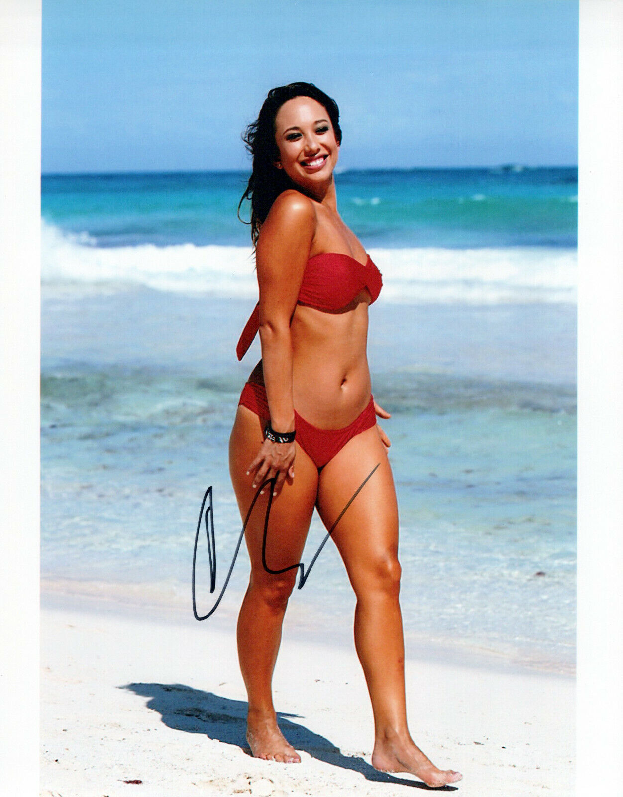 Cheryl Burke glamour shot autographed Photo Poster painting signed 8x10 #17