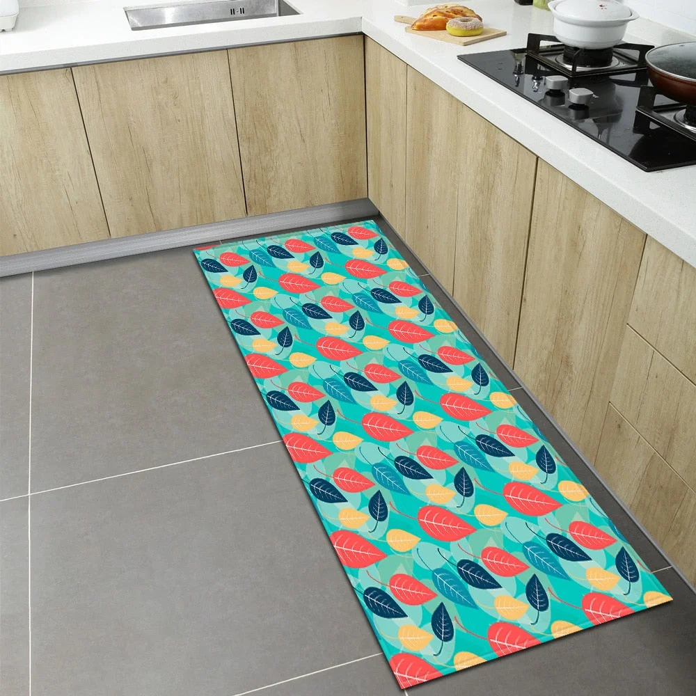 Modern Kitchen Mat Home Entrance Doormat Living Room Bedroom Children's Floor Decoration Carpet Hallway Bathroom Anti-Slip Rug