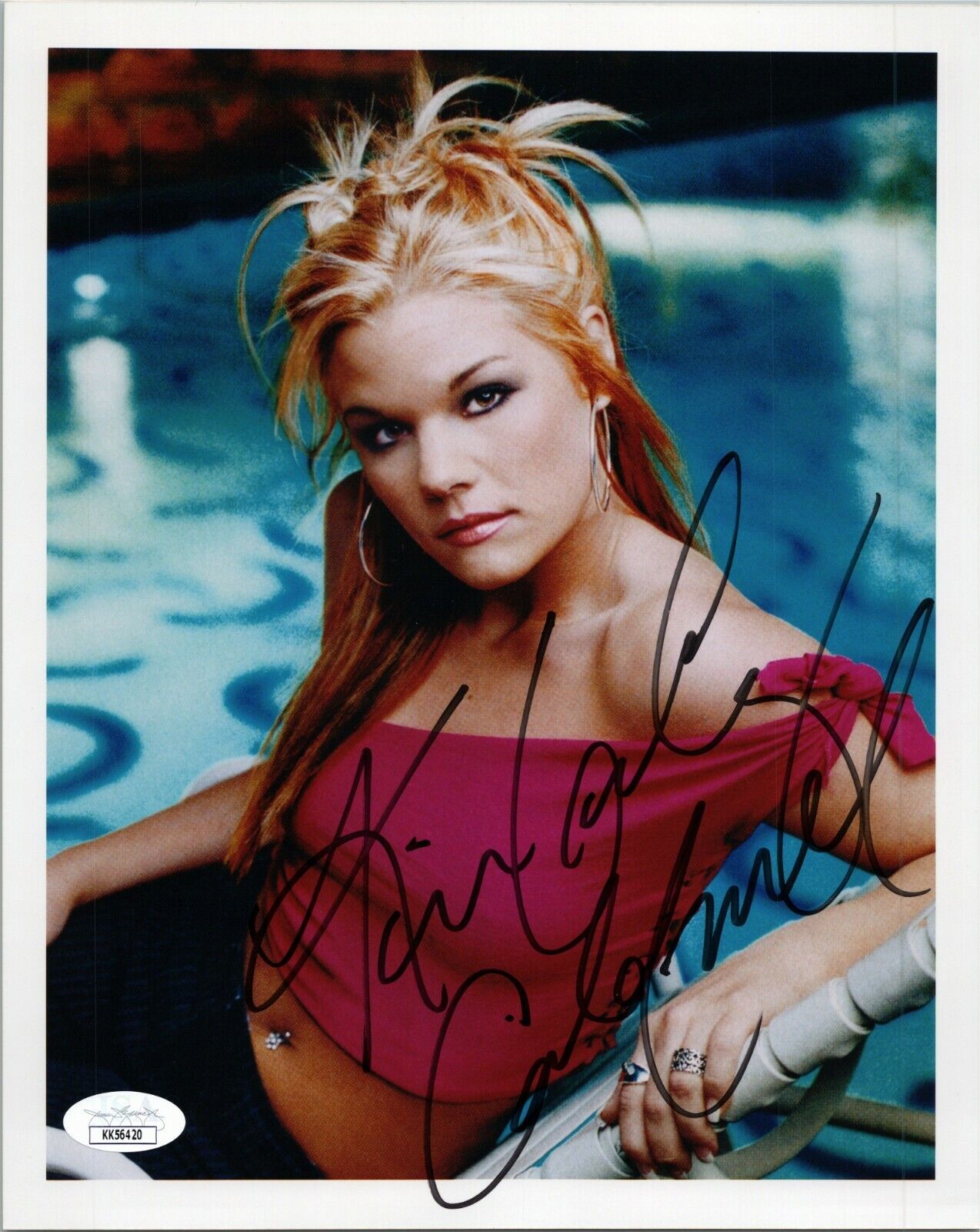 KIMBERLY CALDWELL Authentic Hand-Signed American Idol