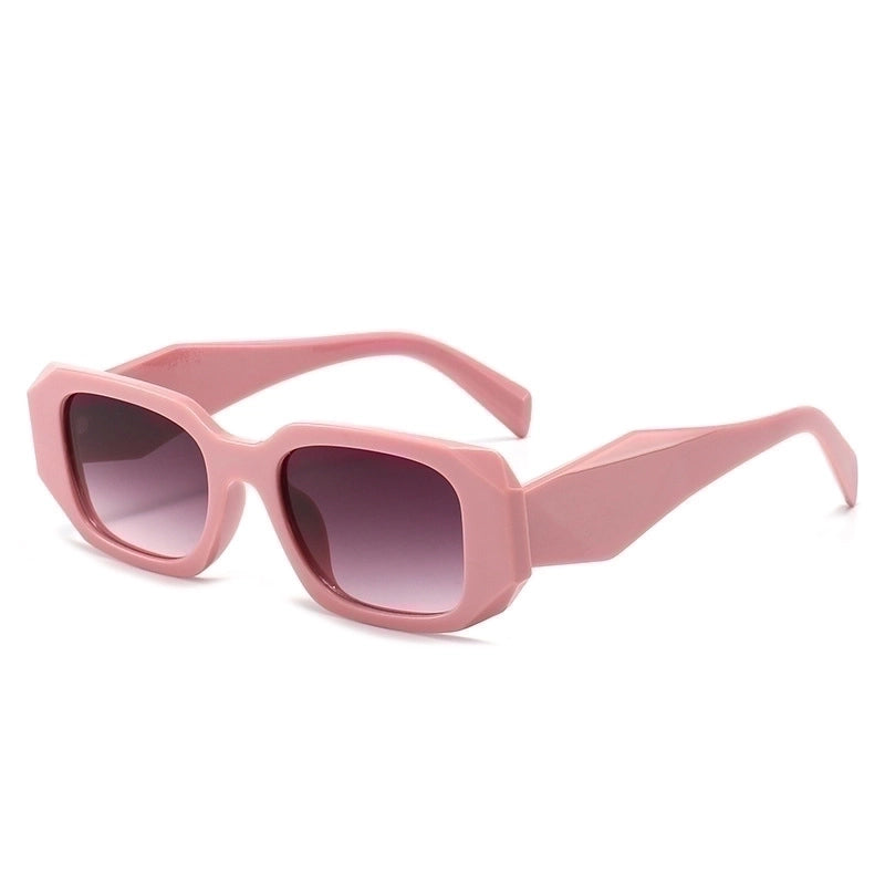 Streetwear Geometric Ac Square Full Frame Women’s Sunglasses