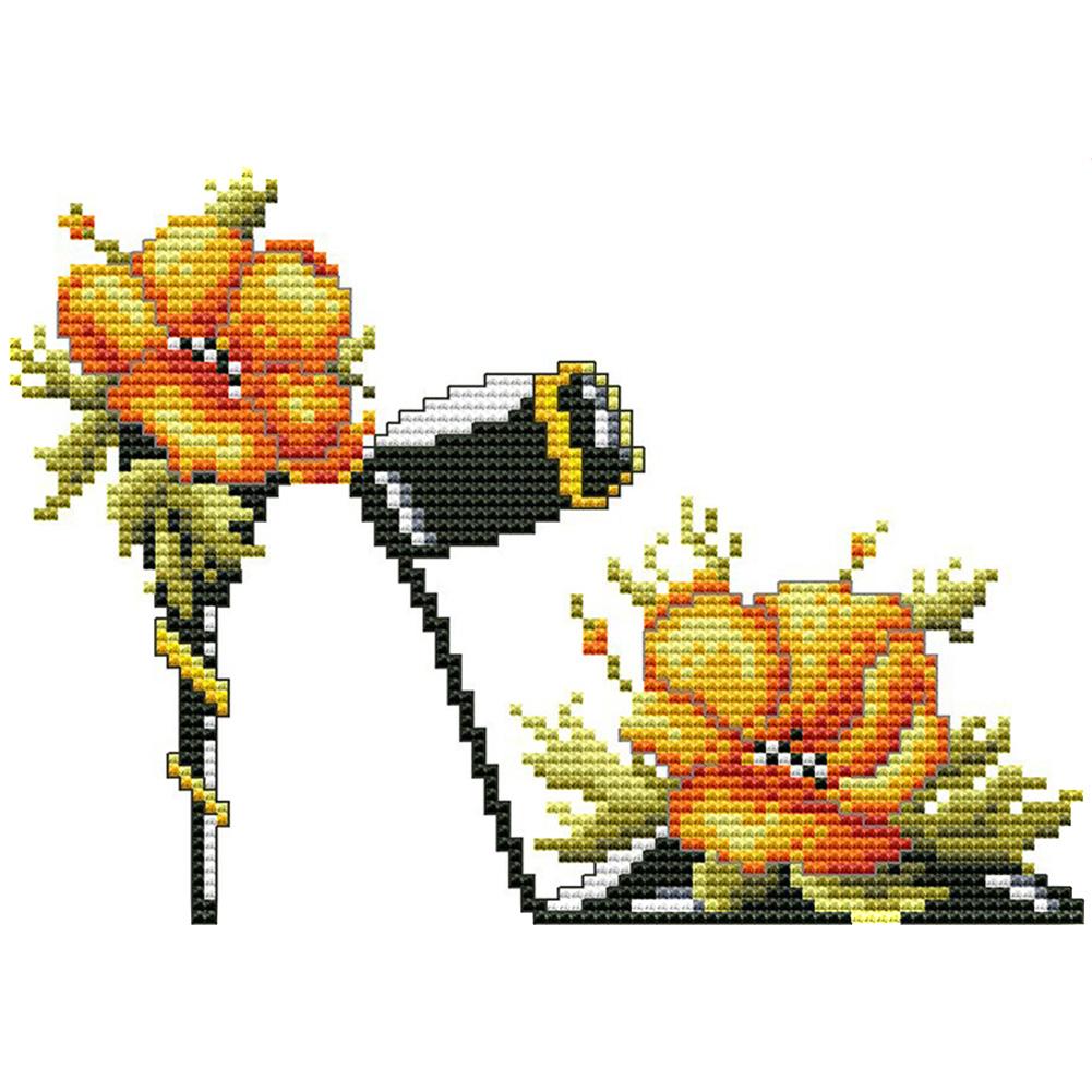 

Fashion High Heels - 14CT Stamped Cross Stitch - 21*16cm, 501 Original