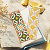 6pcs Mandala-DIY Stamped Cross Stitch Bookmark 47x28cm (Single-Sided)