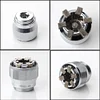 10-19mm Adjustable Hex Universal Socket Torque Ratchet Adapter Wrench Head