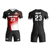 2025 Barcelo Retro Soccer Wear Unisex Football Jersey Set OEM Service for Adults From Thailand Soccer Uniform Factory Sales