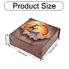 Diamond Painting Wooden Beautiful Girl 4 Slots Diamond Painting Storage Box for Adult Beginner
