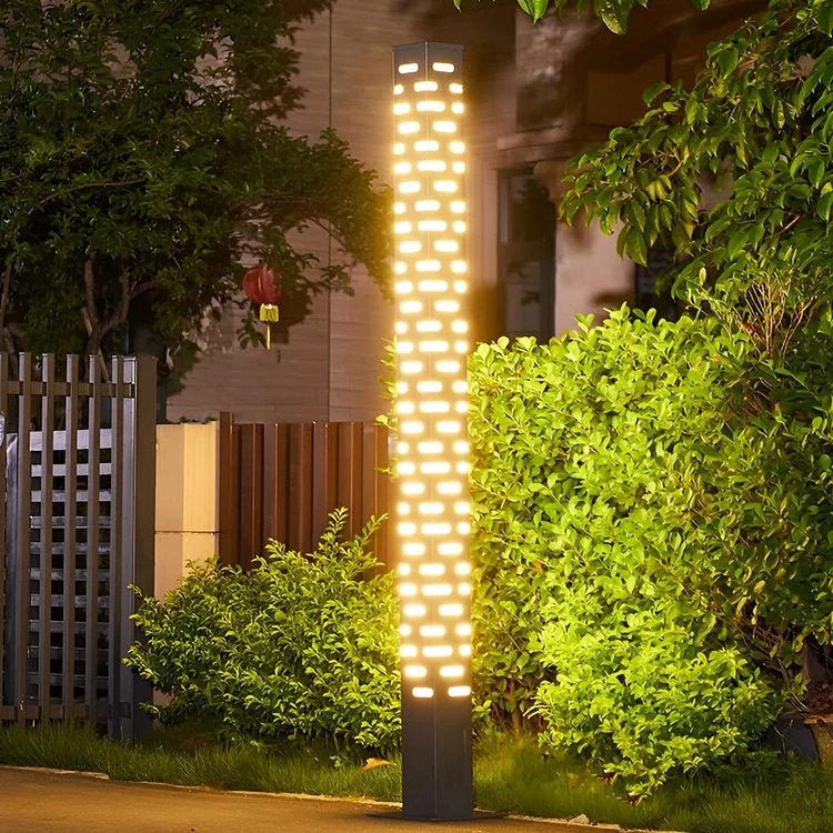 mikro Midlertidig bombe Creative Outdoor Post Lights Pillar Light Pole Lamp Deck Post Lights Garden  Lights
