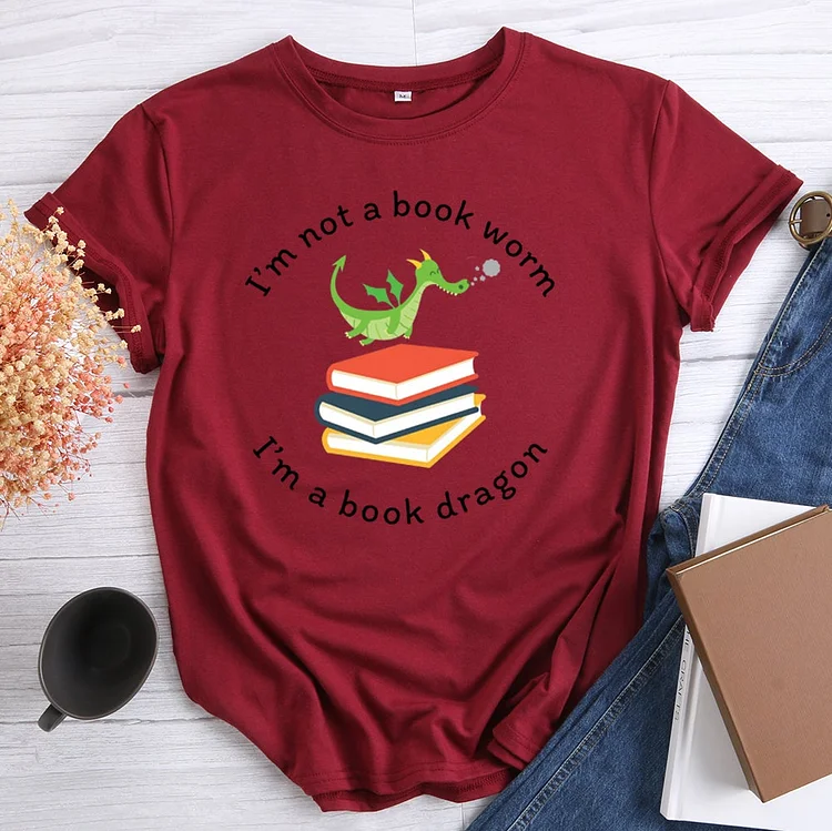ANB - I'm not a bookworm T-shirt Tee-010703
