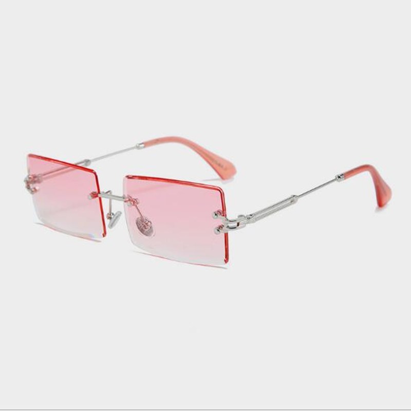

Frameless Square Sunglasses Women European Fashion Street Sunglasses, 501 Original