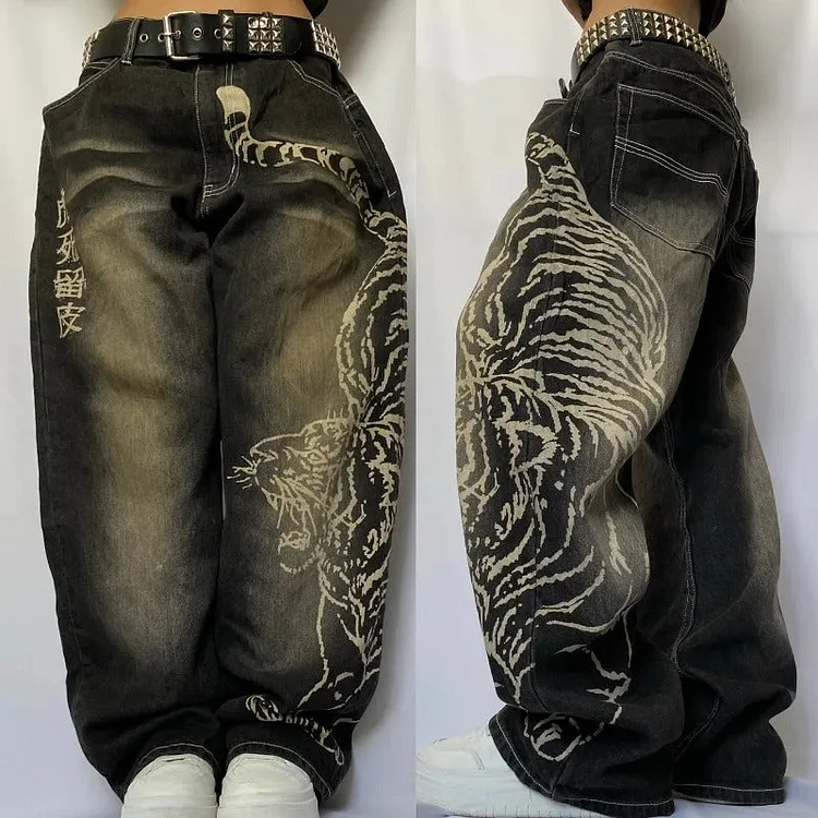 Oversized Baggy Vintage Wide Leg Pants