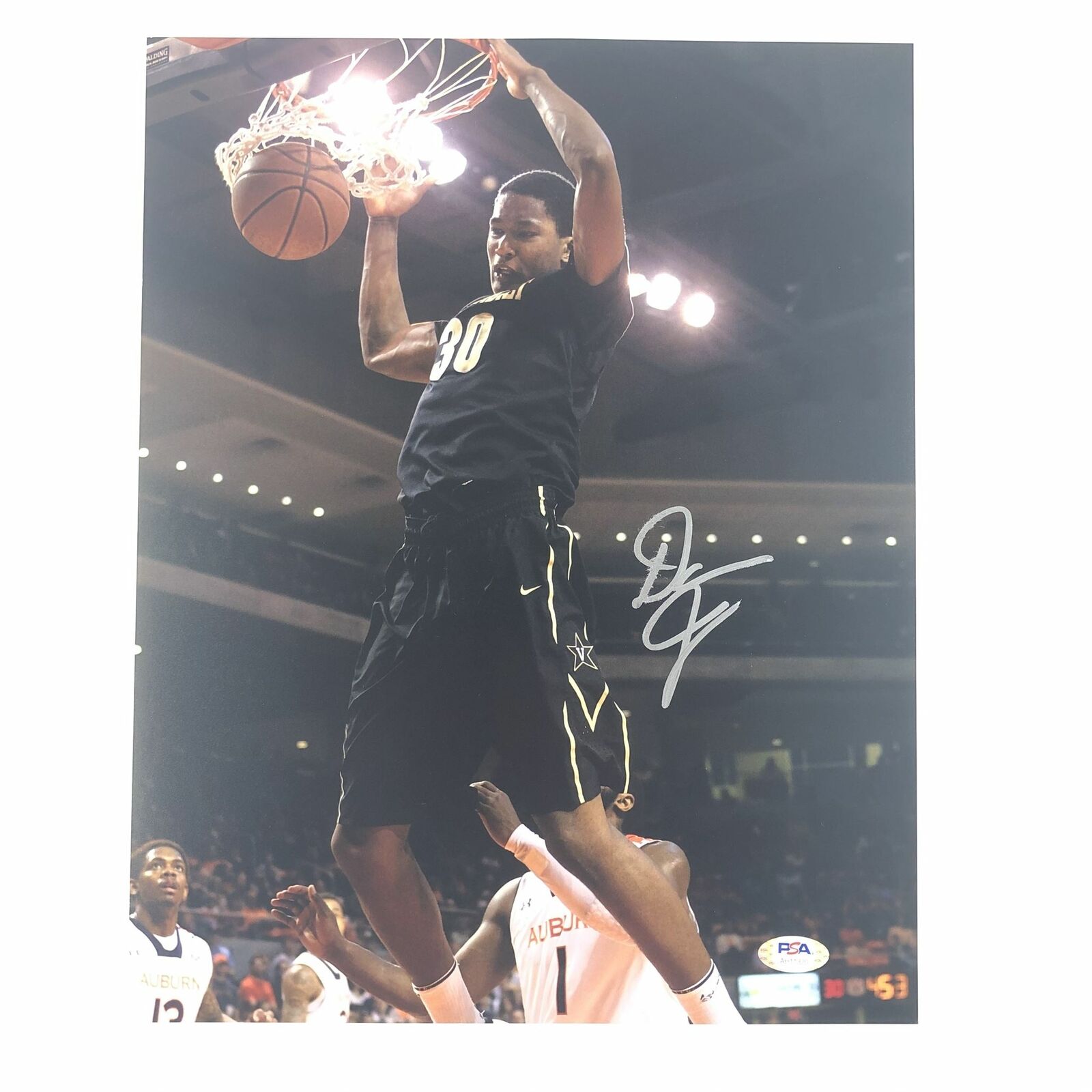 Damian Jones signed 11x14 Photo Poster painting PSA/DNA Vanderbilt Autographed Warriors