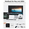 ORICO MiniDock MacMini M4 Desktop Storage Expansion Vertical Bracket Suspended Heat Dissipation Base Typec Expansion Dock Multi-Interface Solid State Drive 512G/1T/2T/4T