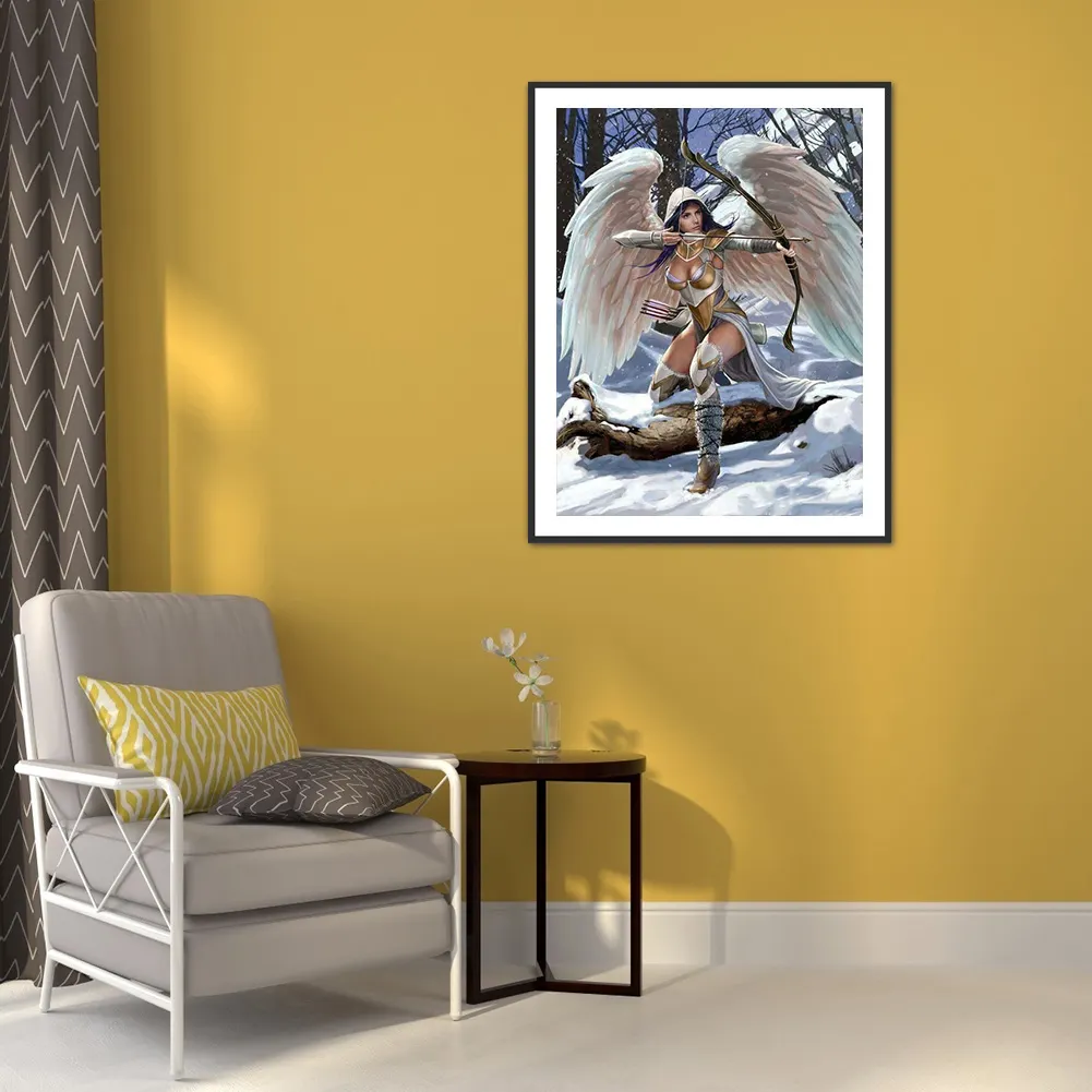 Full Round Diamond Painting 40*50cm - Archery Goddess