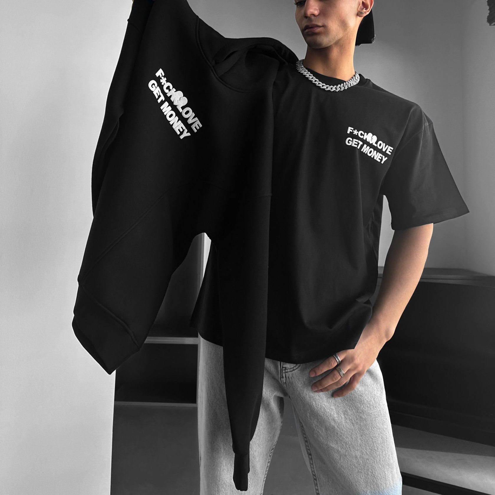 Oversized Get Money T-shirt