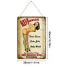 Fille - Enseignes en bois(20*30cm/30*40cm)