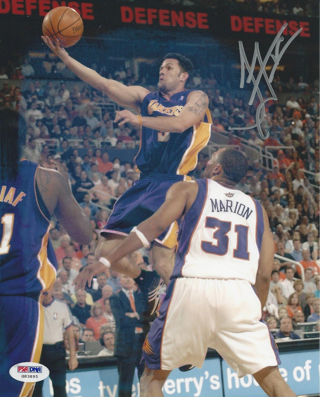 Jordan Farmar Los Angeles Lakers signed 8x10 Photo Poster painting PSA/DNA #G83895