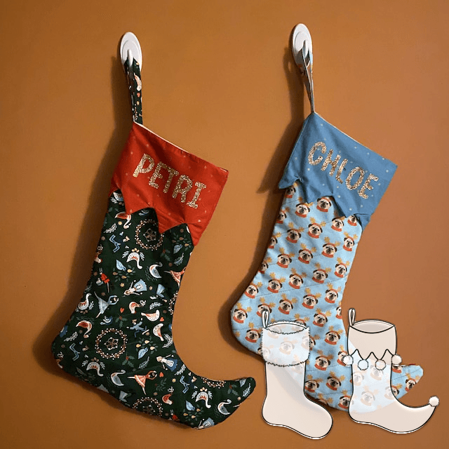 Christmas Stocking Sewing Pattern