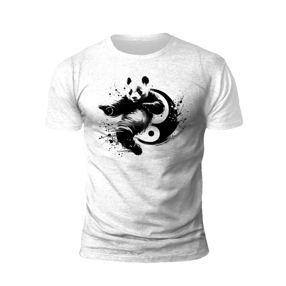 Yin Yang Panda: Harmony of Opposites T-Shirt