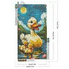 Yellow Duck-Full Round Diamond Painting(40x70cm)