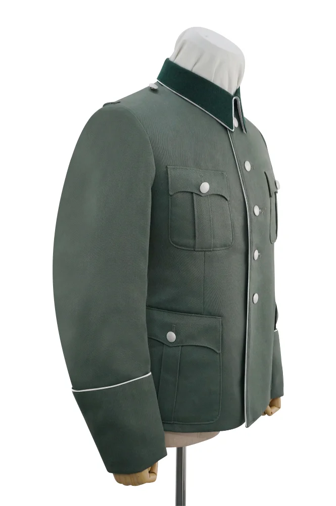   Wehrmacht German M1936 Officer General Gabardine Piped Service Tunic Jacket German-Uniform