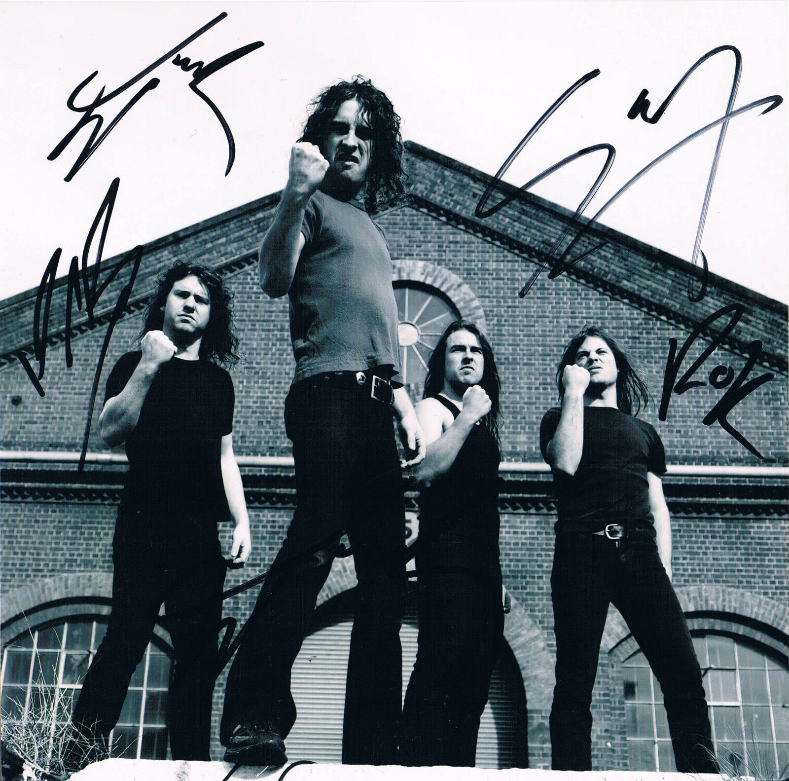 Airbourne genuine autograph 8x8