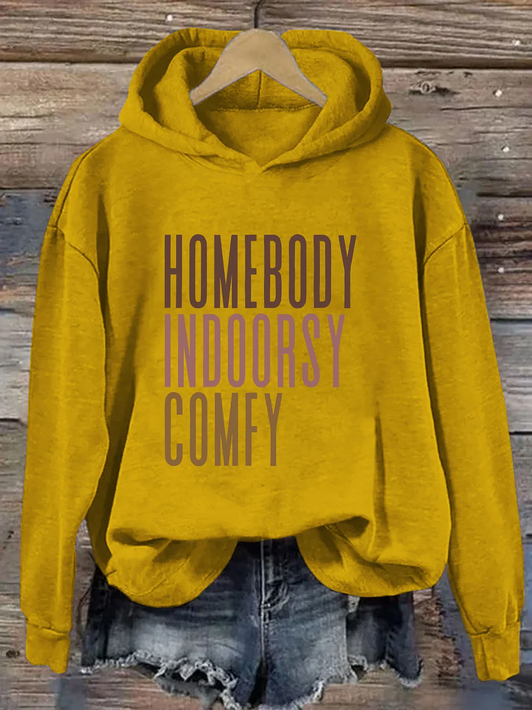 Homebody, Indoorsy, Comfy Hoodie