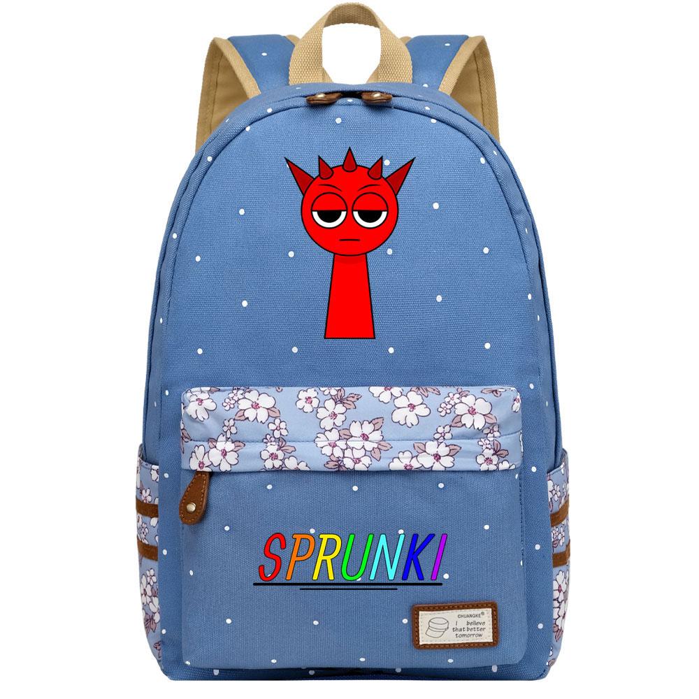Mayoulove Sprunki Backpack Lightweight Design for School and Outdoor Adventures-Mayoulove