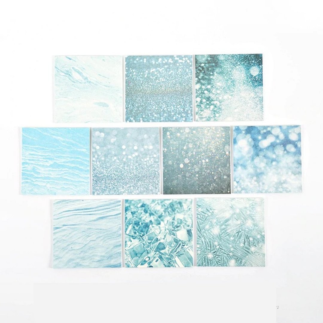 100 pcs Marble Designed Paper for Scrapbook and Journaling