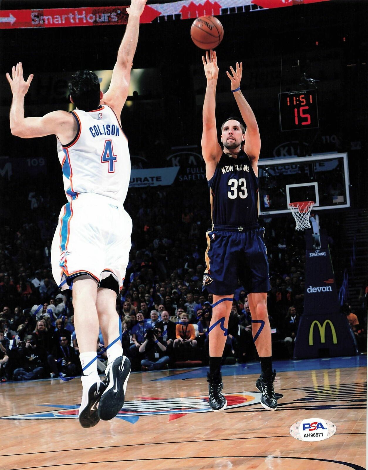 Ryan Anderson signed 8x10 Photo Poster painting PSA/DNA New Orleans Pelicans Autographed