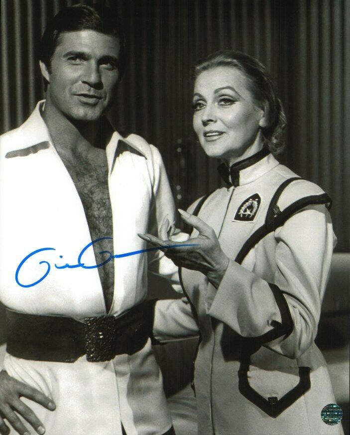 Gil Gerard - Buck Rogers Autographed Original 8x10 Photo Poster painting LOA TTM