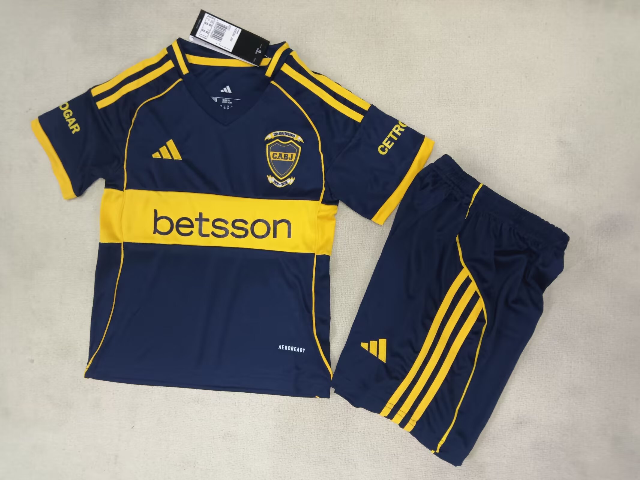 25/26 Boca Juniors Home Kids Kit  Football Jersey Thai Quality